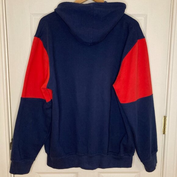 Vintage 2000s New England Patriots Full Zip Hooded Sweatshirt Size Large - Picture 5 of 8